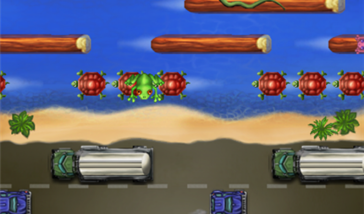 Frogger, aiuta la rana a raggiungere la tana sana e salva!