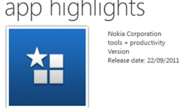 Nokia sbarca in Marketplace con la sua prima applicazione
