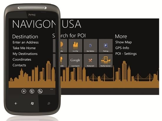 Navigon per Windows Phone