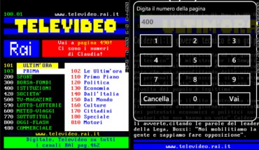 RB Televideo Rai, il televideo a portata di mano