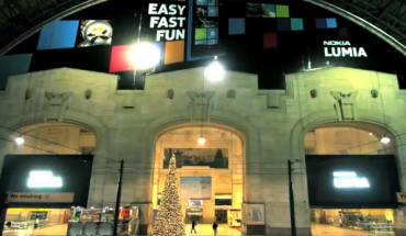 Nokia Lumia nella Stazione Centrale di Milano (video)