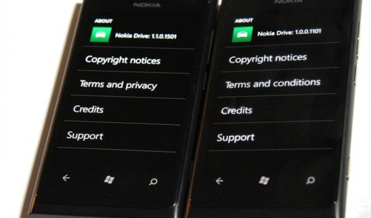Nokia Drive per Lumia 800 si aggiorna alla versione 1.1.0.1501