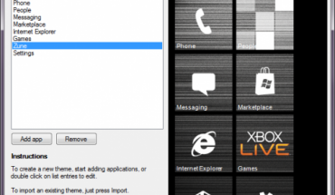 Themes for Windows Phone, rilasciata la prima release del tool per modificare l’interfaccia Metro