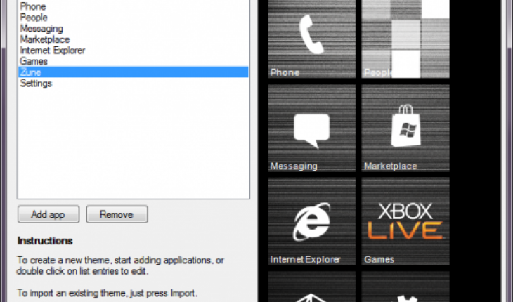 Themes for Windows Phone, rilasciata la prima release del tool per modificare l’interfaccia Metro