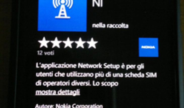 L’applicazione “Installazione di rete” per Nokia Lumia si aggiorna alla v1.3
