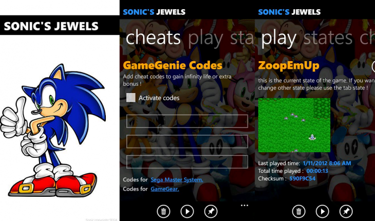 Sonic's Jewels