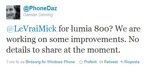 Damian Dinning Tweet