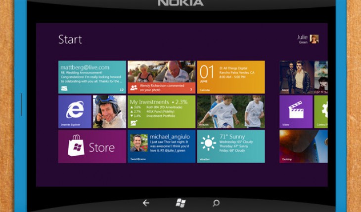 Nokia lancerà nel mercato tablet e dispositivi “ibridi” equipaggiati con Windows 8
