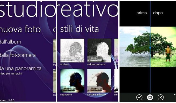 Studio Creativo, nuova applicazione esclusiva per i Nokia Windows Phone