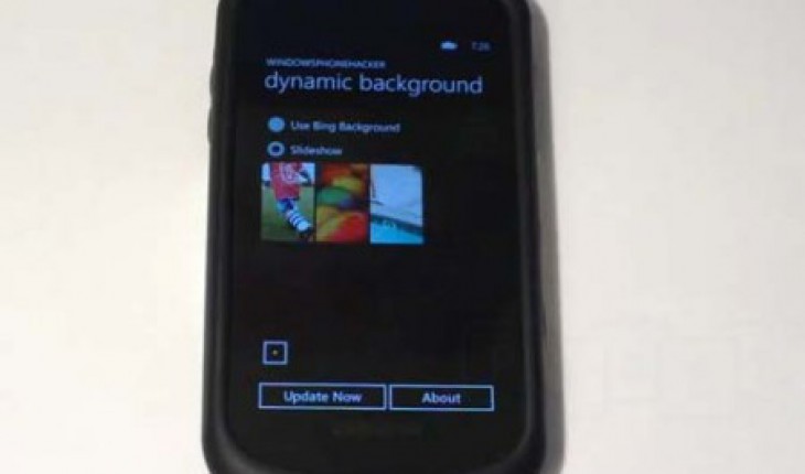 Dynamic Background, nuova homebrew per personalizzare la lockscreen dei nostri Windows Phone