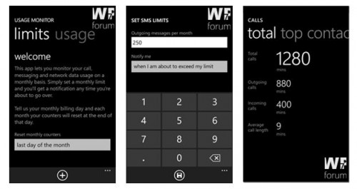 Nokia Usage Monitor