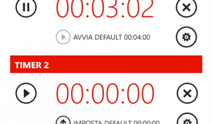 SuperTimer disponibile gratis per 24 ore, trasforma il tuo Windows Phone in un cronometro!