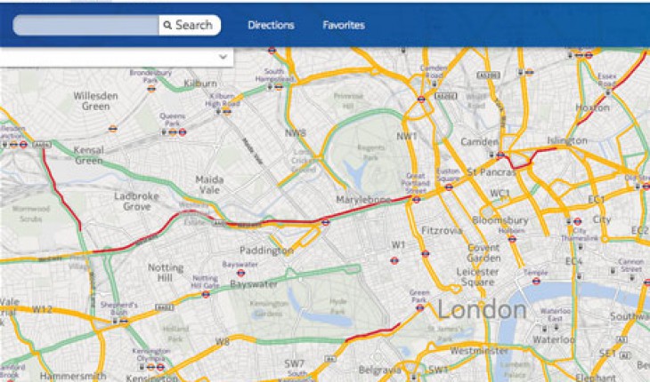 Bing Maps aggiornato con info traffico e geocoding by Nokia Maps