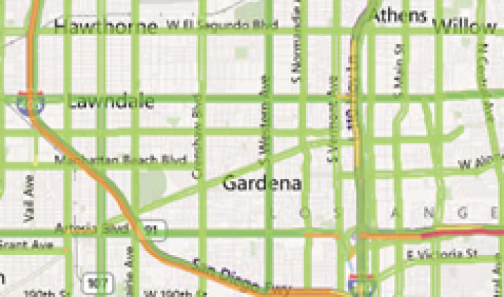 Bing Maps Traffico