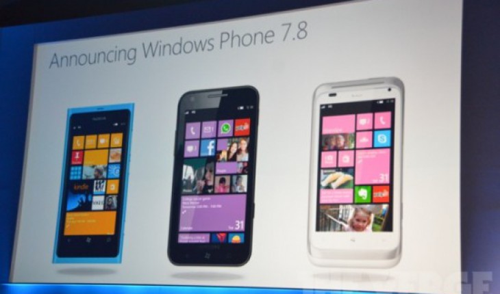 Gli attuali device Windows Phone non saranno aggiornati ad Apollo (WP8) ma avranno il restyle dello Start Screen con l’update a WP 7.8