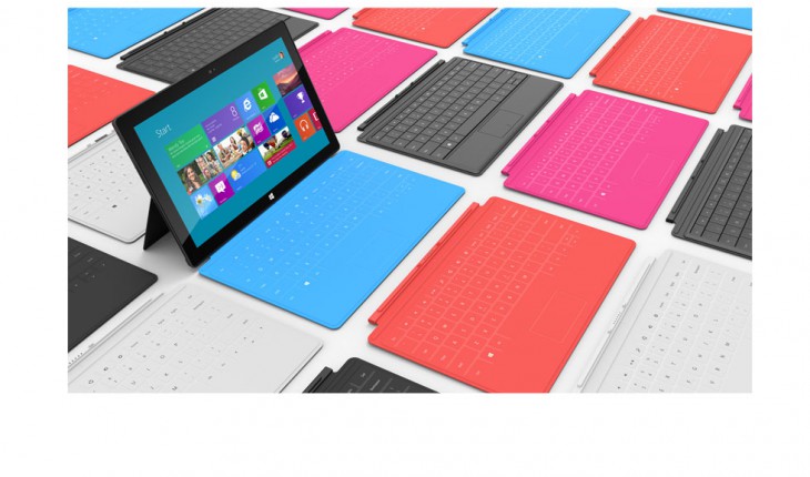 I primi tablet equipaggiati con Windows 8 saranno di Samsung, Asus, Lenovo e Toshiba