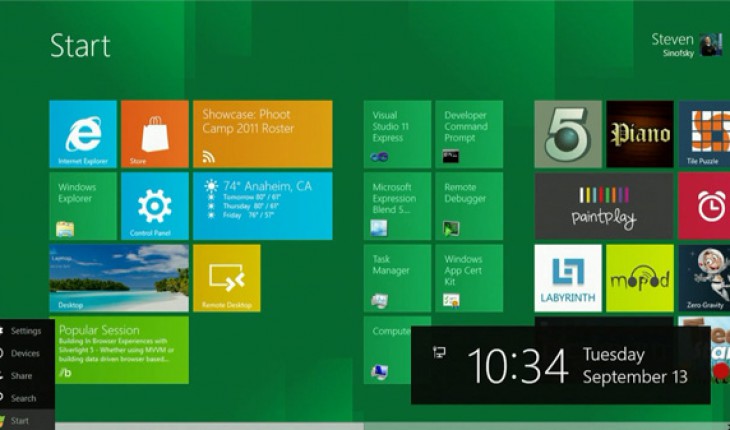 Windows 8 sarà rilasciato il 26 ottobre