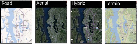 Nokia Mappe in Windows Phone 8