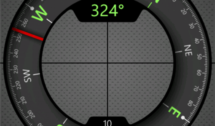Kompass, una bussola avanzata e personalizzabile per il tuo device Windows Phone