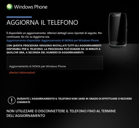 Update Nokia Lumia 610