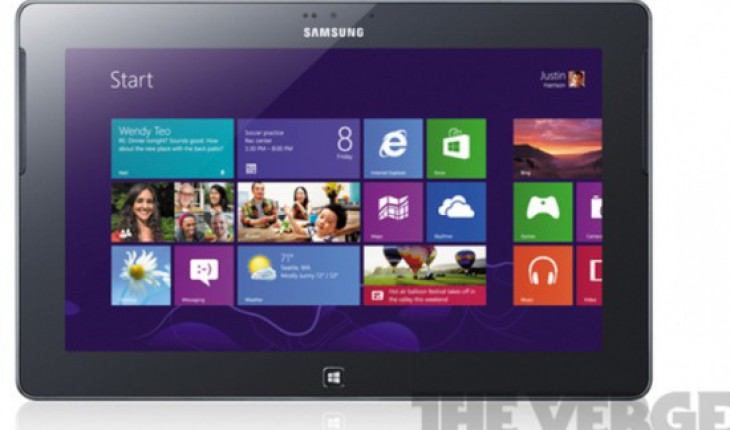 IFA 2012: Samsung ATIV Tab, tablet Windows 8 con display da 10.1″ e CPU da 1.5GHz