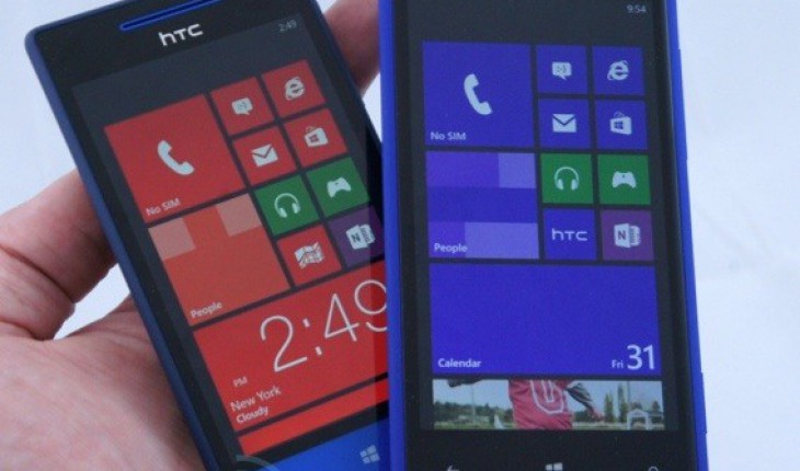 L’aggiornamento v8.0.10327.77 di Windows Phone 8 (GDR2) in distribuzione anche per HTC 8X e 8S