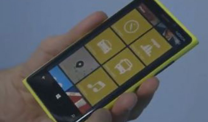 Nokia Lumia 920, primi hands on video
