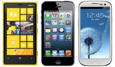 Nokia Lumia 920 vs iPhone 5 vs Samsung Galaxy S3, caratteristiche tecniche complete a confronto