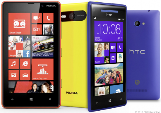 Nokia Lumia 920 e 820 - HTC 8X e 8S