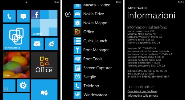 Lumiatrix 5 per Nokia Lumia 710