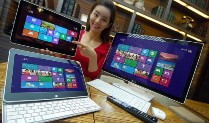 LG annuncia il Tablet H160 con Windows 8 e tastiera slide