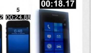 Nokia Lumia 800 vs iPhone 5, 4S, 3GS, 3G, 2G: confronto sul tempo di boot del sistema operativo