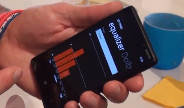 Equalizzatore audio su Nokia Lumia 820