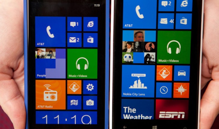 HTC 8X vs Nokia Lumia 920: aspect ratio e risoluzione del display