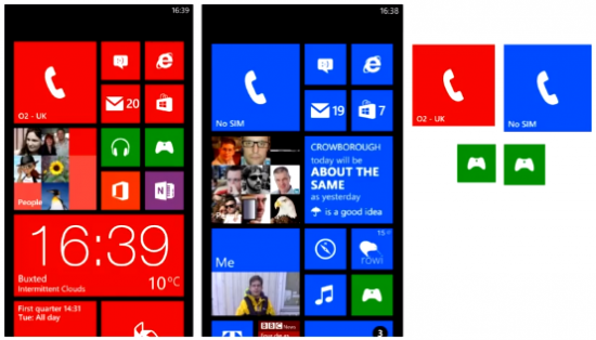 HTC 8X (sinistra) vs Nokia Lumia 920 (destra)