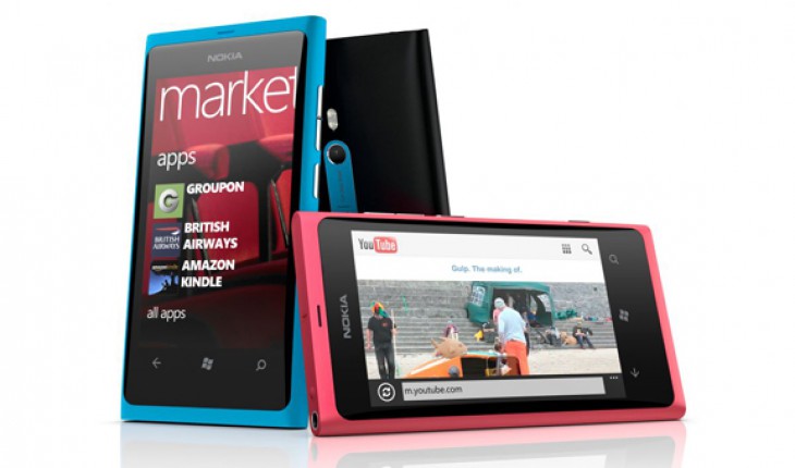 Nokia Lumia 800, specifiche tecniche e immagini ufficiali