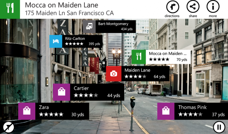 Nokia City Lens Beta per device Lumia WP7 si aggiorna alla versione 1.5
