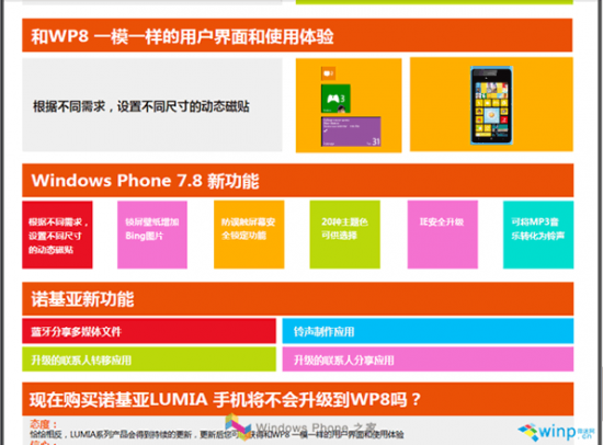 Windows Phone 7.8 Slide