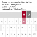Scrittura in Windows Phone 8