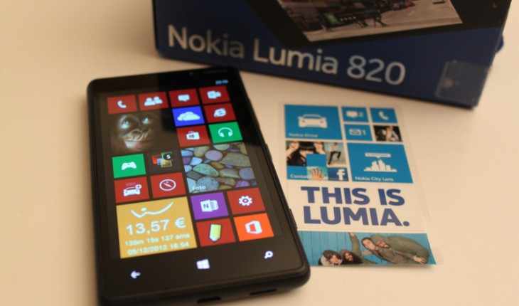 Nokia Lumia 820 Vodafone, disponibile al download il firmware update v1232.5957.1308.x