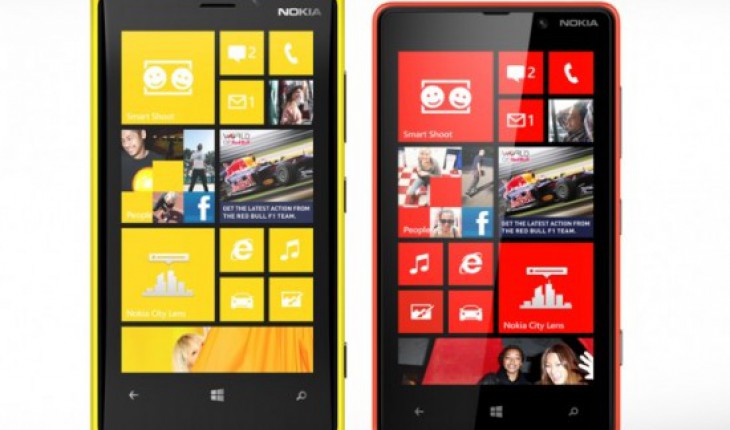 Nokia Lumia 820 e 920, aggiornamento Amber e GDR2 in distribuzione [Aggiornato]