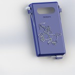 Cover Nokia Lumia 820 con auricolari
