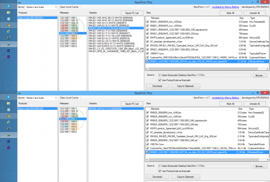 Nuovo firmware v1232.5957.1308.3