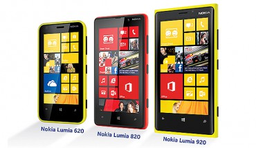 Nokia Lumia 920, 820 620