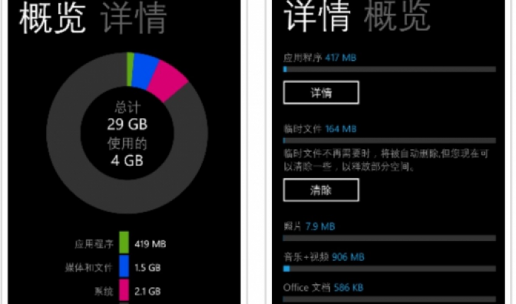 Il nuovo firmware 1232.5957.1308.4 risolverà il problema della memoria “altro” sui device WP8 Lumia