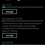 Gestione Memoria Telefono su Windows Phone 8