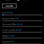 Gestione Memoria Telefono su Windows Phone 8