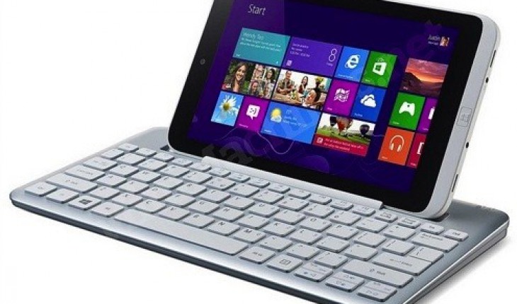 Acer Iconia W3-810, sarà questo il primo tablet Windows 8 con display da 8 pollici?