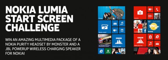 Nokia Lumia Start Screen Challenge