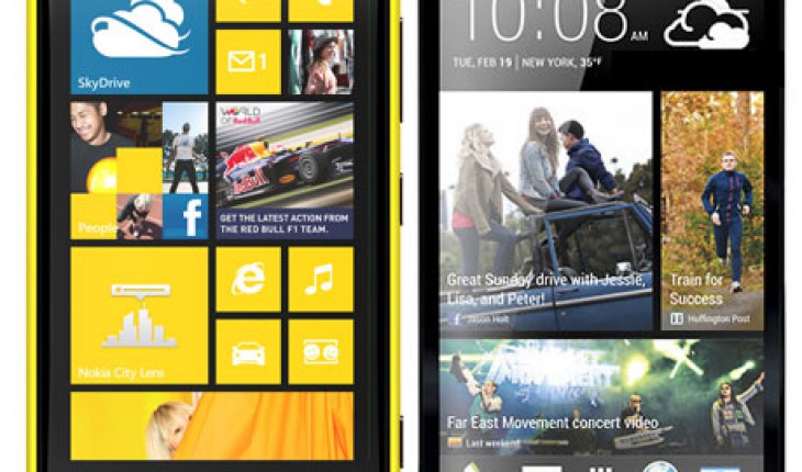 Nokia Lumia 920 Vs HTC One
